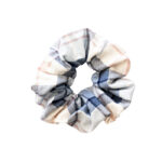 The Bardot Scrunchie in Winter Wonderland Plaid
