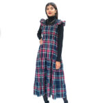 Elisabeth in Navy Stewart Tartan