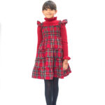 Mini Elisabeth in Red Stewart Tartan