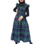 Elisabeth in Mistletoe Plaid