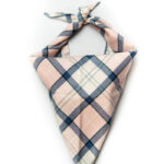 The Fur Baby Bandana in Sugarplum Plaid