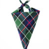 The Fur Baby Bandana in Mistletoe Plaid