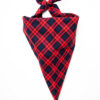 The Fur Baby Bandana in Redwatch Plaid