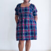 Rita in Navy Stewart Tartan
