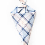 The Fur Baby Bandana in Winter Wonderland Plaid